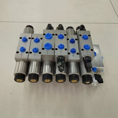 คุณภาพ  Customized valve manifolds OEM / ODM Hydraulic Valve Manifolds Solenoid Proportional Valve Group โรงงาน