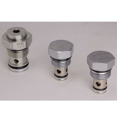 พล็อกในไฮดรอลิกทิศทาง วาล์วเหล็ก Single Way Cartridge Check Valve
