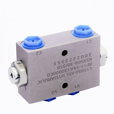 พีล็อตทํางานไฮดรอลิก Double Check Valve ความดันหลัก 350bar