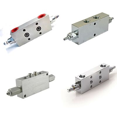 VBCD-SE-FL น้ํามัน Counterbalance ไฮดรอลิก Overcenter วาล์วคู่กระสุนตามต้องการ