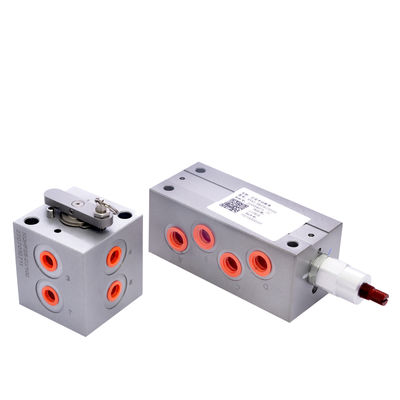 24V 12V Steel Hydraulic Solenoid Valves พร้อมเครื่องเชื่อม DG / ER