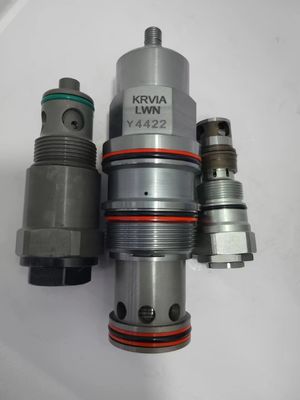 T-19A ช่อง วาล์วช่วยไฮดรอลิก 480 Lpm วาล์วควบคุมความดัน