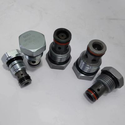 วาล์วไฮดรอลิกทิศทางที่กําหนดเอง CV08 CV10 วาล์วเช็คแบบเดียว