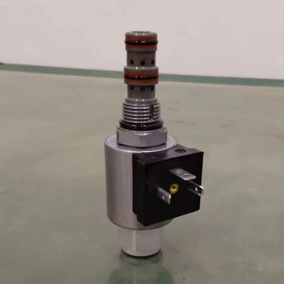 สินค้าที่กําหนดเอง 3 Way Proportional Solenoid Valve วัสดุเหล็กไฮดรอลิก