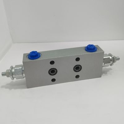 ไฮดรอลิก Counterbalance Double Cartridge Valve With Flow Of 40L 60L 90L Overcenter Valve ชุด